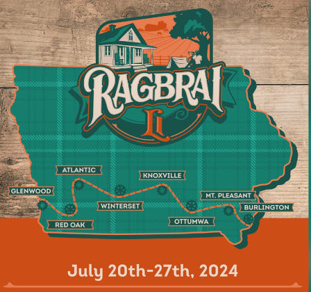 RAGBRAI route 2024